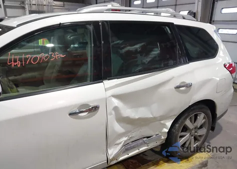 2014 Nissan Pathfinder Platinum from USA, damaged, VIN 5N1AR2MM7EC655275